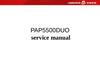 PAP5500DUO service manual