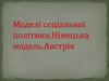 Моделі соціальної політики. Німецька модель. Австрія