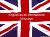 English as an international language