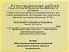 Аттестационная работа. Образовательная программа внеурочной деятельности «Физика в экспериментах»