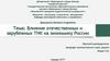 Влияние отечественных и зарубежных ТНК на экономику России