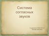Система согласных звуков