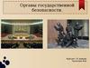 Органы государственной безопасности