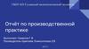 Отчёт по производственной практике