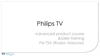 Серии  Philips TV