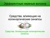 Эфферентные нервные волокна. Средства, влияющие на холинэргические синапсы. Средства, блокирующие холинэргические синапсы