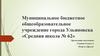 Муниципальное бюджетное общеобразовательное учреждение города Ульяновска