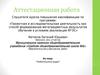 Аттестационная работа. Любительское видео