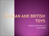 Russian and British toys