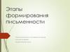 Типы письменности человеческих языков. Русский алфавит. Теоретическая часть