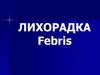 Лихорадка Febris