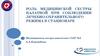 Роль медицинской сестры палатной при соблюдении лечебно-охранительного режима в стационаре