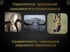 Параллелизм проявлений зависимости и созависимости