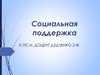 Социальная поддержка