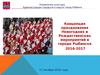 Концепция празднования новогодних и рождественских мероприятий в городе Рыбинске