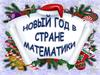 Новый год в стране математики
