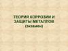 Теория коррозии и защиты металлов