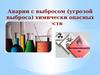Аварии с выбросом (угрозой выброса) химически опасных веществ