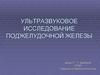 Ультразвуковое исследование поджелудочной железы