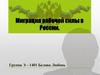Миграция рабочей силы в России