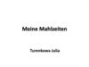 Meine mahlzeiten
