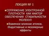 Сопряжение электронной плотности, как фактор обеспечения стабильности молекул