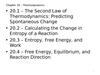 Chapter 20 Thermodynamics Chapter 20 Thermodynamics