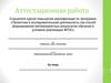 Аттестационная работа