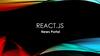 REACT.JS News Portal