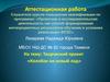 Аттестационная работа. Творческий проект «Колобок на новый лад»