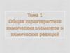 Характеристика элемента по его положению в периодической системе химических элементов Д.И.Менделеева