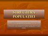 Structura populaţiei