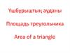 Площадь треугольнкика