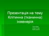 Клітинна (тканинна) інженерія