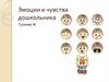 Эмоции и чувства дошкольника