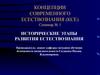 КСЕ. Исторические этапы развития естествознания. (Семинар 1)