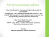 Аттестационная работа. Рабочая программа «Юный шахматист»