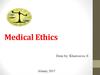 Medical ethics