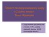 Проект по окружающему миру «Страны мира». Франция