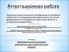 Аттестационная работа. Образовательная программа элективного курса «Мое село-моя родина»