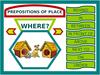 Prepositions of place