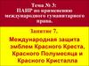Тема 3. ПАИР по применению международного гуманитарного права. Занятие 7. Международная защита эмблем Красного креста