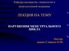 Нарушения менструального цикла