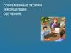 Современные теории и концепции обучения