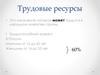 Трудовые ресурсы