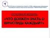 Что должен знать о ВИЧ/СПИДе каждый