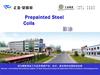 Products introduction. Prepainted steel. Coils