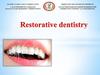 Restorative dentistry