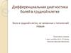 Дифференциальная диагностика болей в грудной клетке