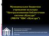 Муниципальное бюджетное учреждение культуры "Централизованная библиотечная система г.Кунгура" (МБУК "ЦБС г.Кунгура")